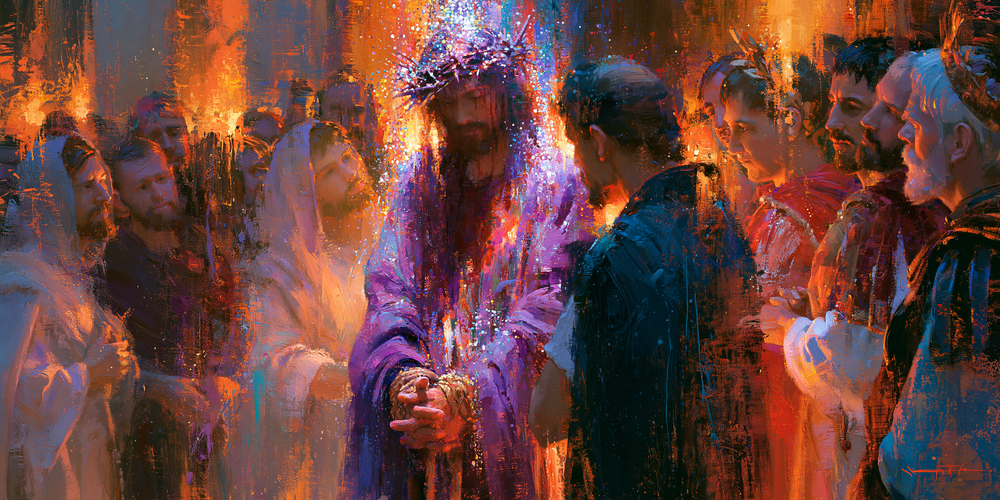 Ecce Homo - Impressionista · Paesaggio n° 17 - Arte cristiana