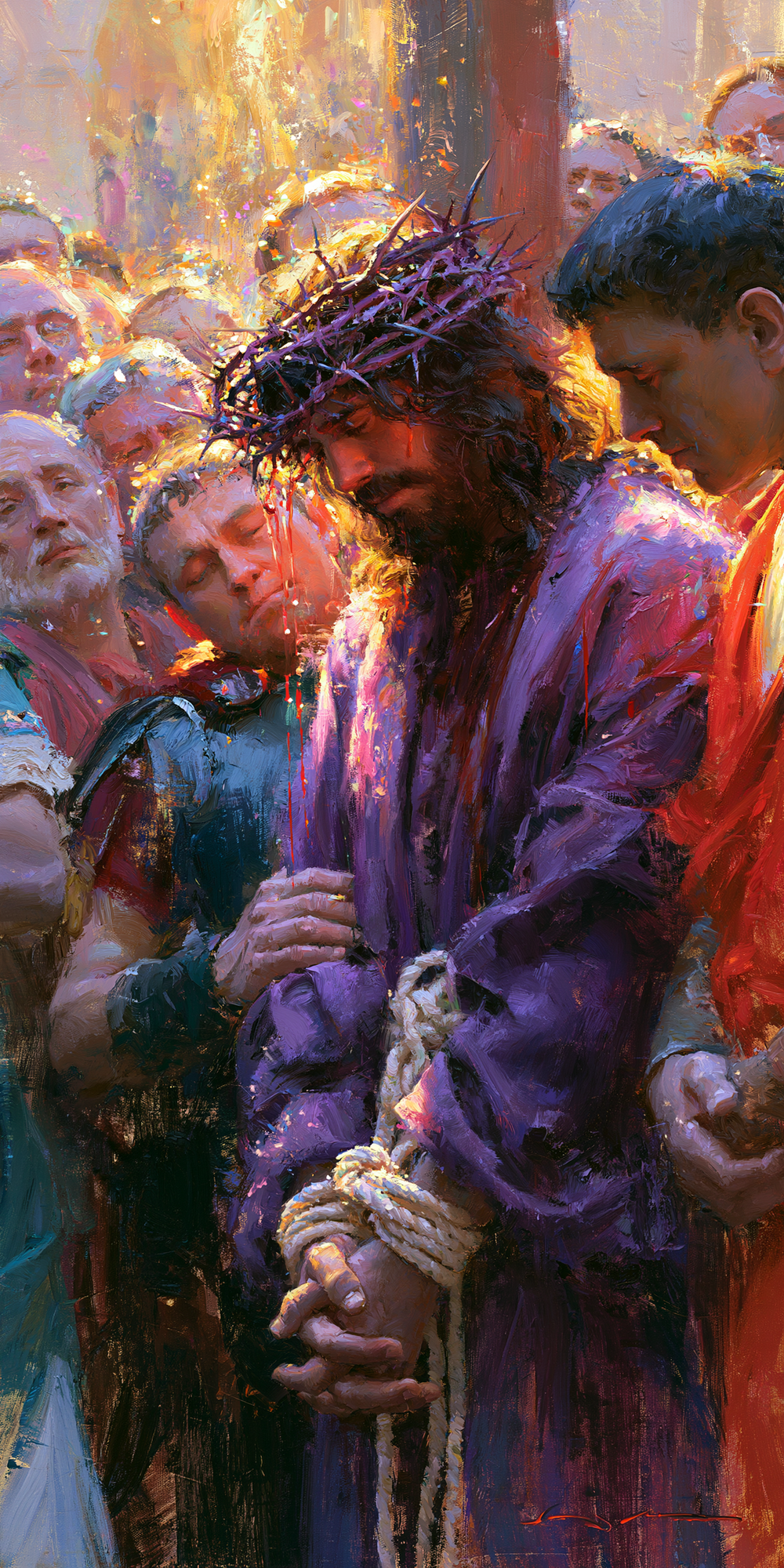 Ecce Homo - Impressionista · Ritratto n° 1 - Arte cristiana