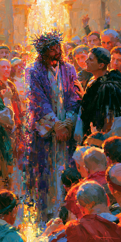 Ecce Homo - Impressionista · Ritratto n° 4 - Arte cristiana