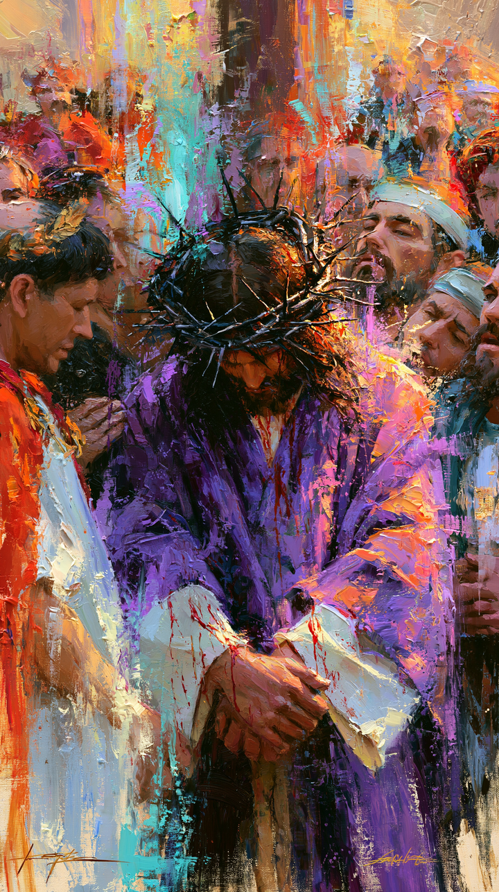 Ecce Homo - Impressionista · Ritratto n° 5