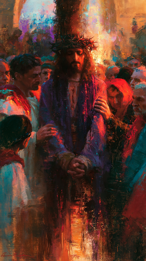 Ecce Homo - Impressionista · Ritratto n° 8 - Arte cristiana