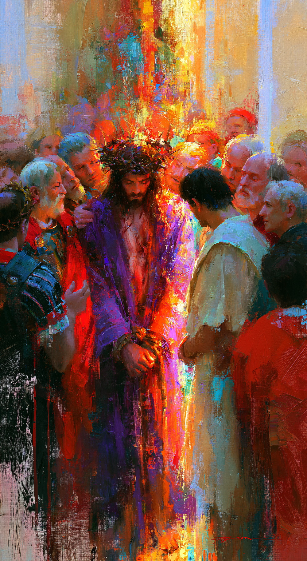 Ecce Homo - Impressionista · Ritratto n° 10 - Arte cristiana