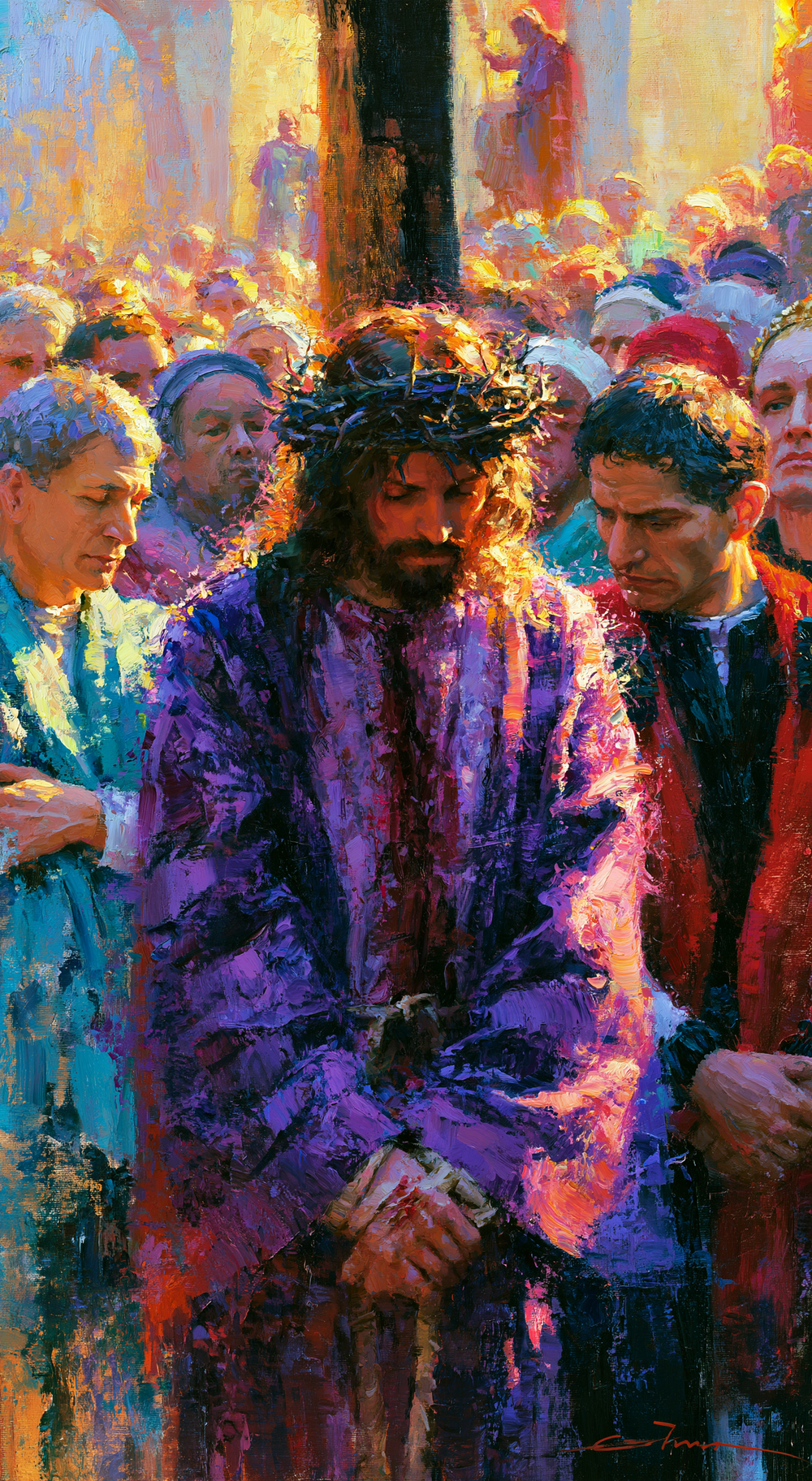 Ecce Homo - Impressionista · Ritratto n° 12 - Arte cristiana