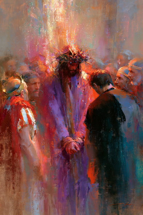 Ecce Homo - Impressionista · Ritratto n° 14 - Arte cristiana
