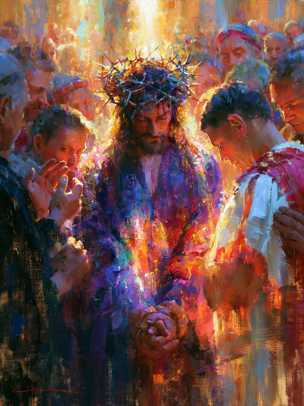 Ecce Homo - Impressionista · Ritratto n° 19 - Arte cristiana