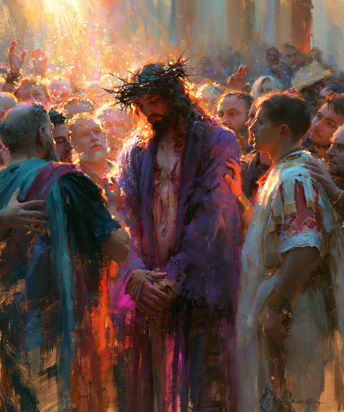 Ecce Homo - Impressionista · Ritratto n° 26 - Arte cristiana