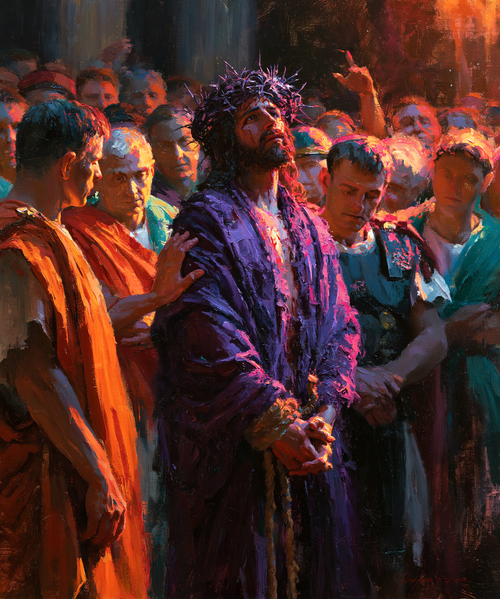 Ecce Homo - Impressionista · Ritratto n° 27 - Arte cristiana