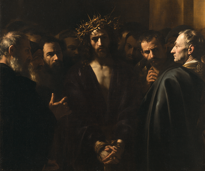 Ecce Homo - Nero e oro · Paesaggio n° 4