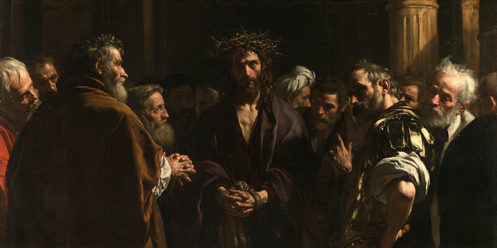 Ecce Homo - Black and gold · Landscape n° 22