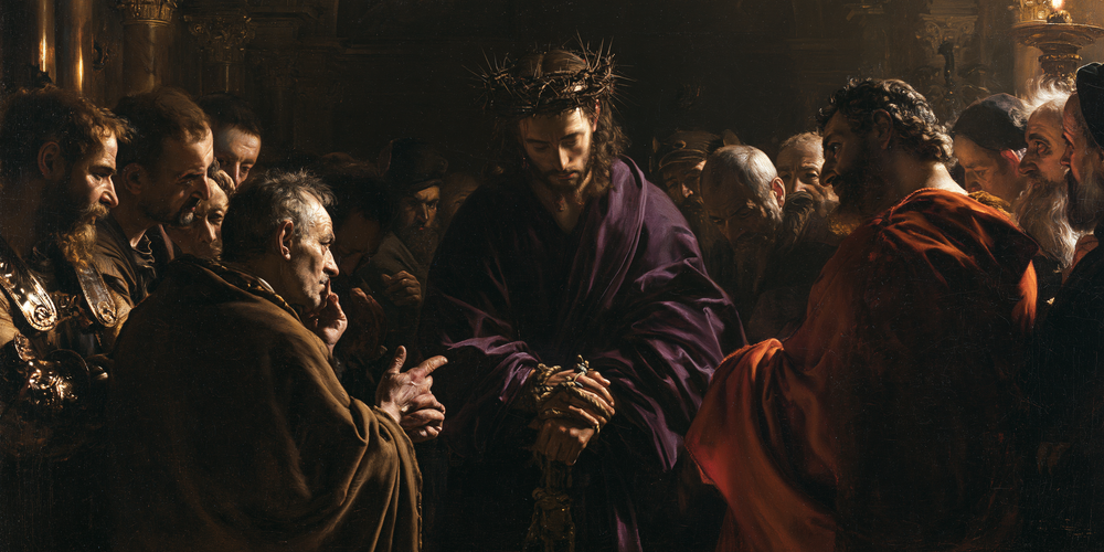 Ecce Homo - Nero e oro · Paesaggio n° 24 - Arte cristiana