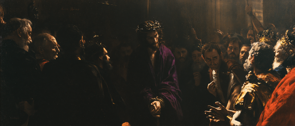 Ecce Homo - Nero e oro · Paesaggio n° 25 - Arte cristiana