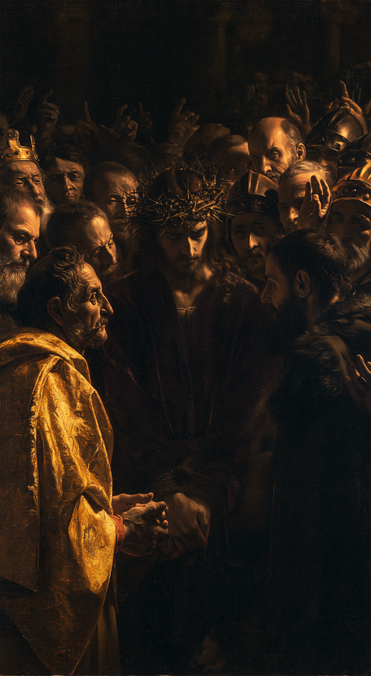 Ecce Homo — Thorns in the Swell of Gestures