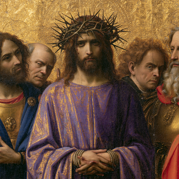 Ecce Homo - Sacro dorato · Quadrato n° 1