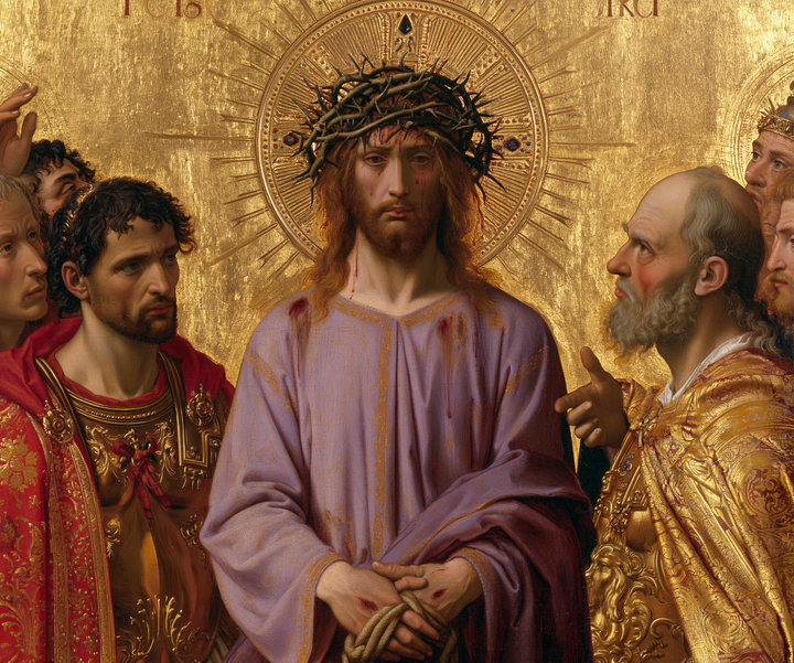 Ecce Homo - Sacro dorato · Paesaggio n° 2