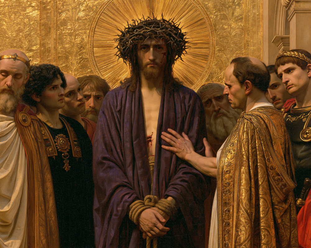 Ecce Homo - Sacro dorato · Paesaggio n° 5 - Arte cristiana