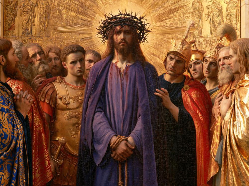 Ecce Homo - Sacro dorato · Paesaggio n° 7 - Arte cristiana