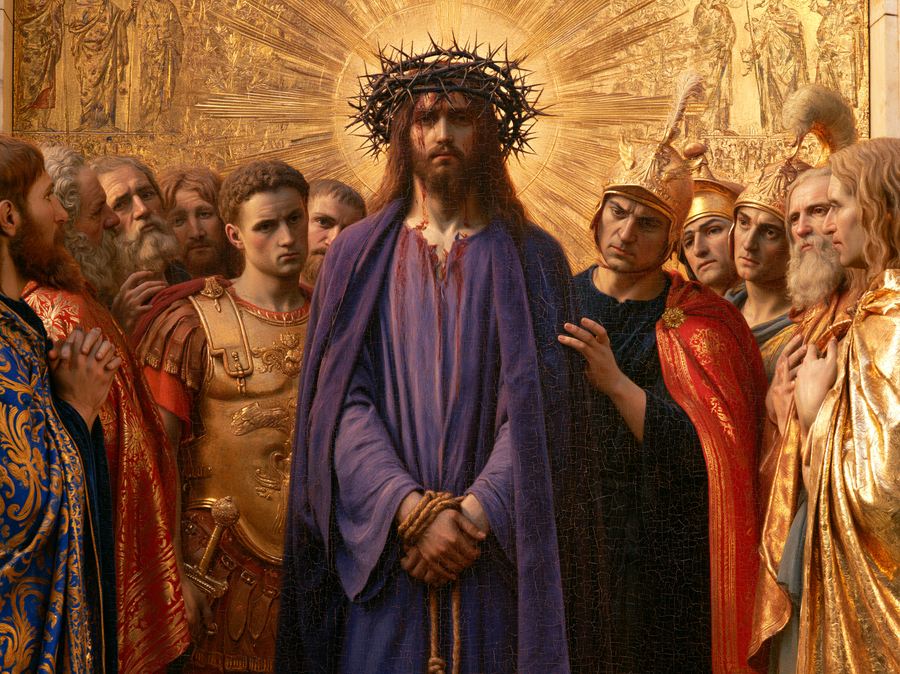 Ecce Homo - Sacro dorato · Paesaggio n° 7