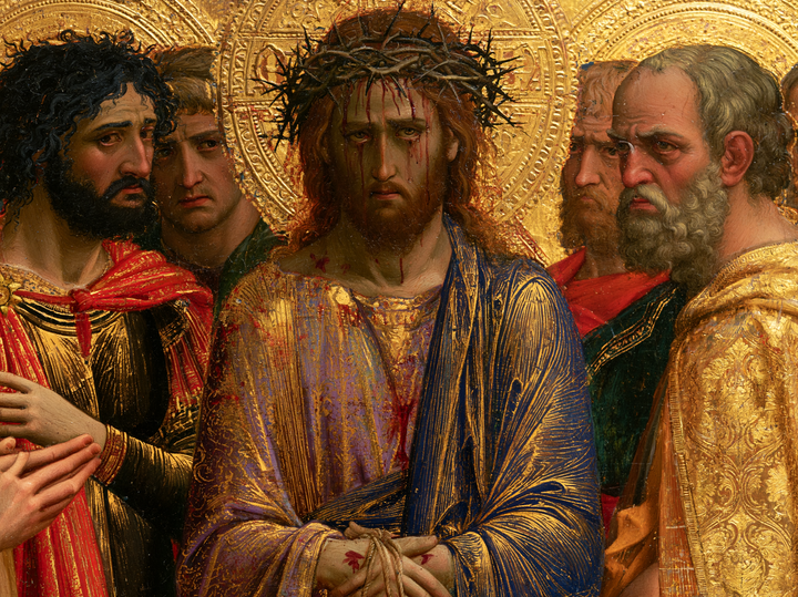 Ecce Homo - Sacro dorato · Paesaggio n° 8