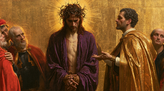 Ecce Homo - Sacro dorato · Paesaggio n° 12