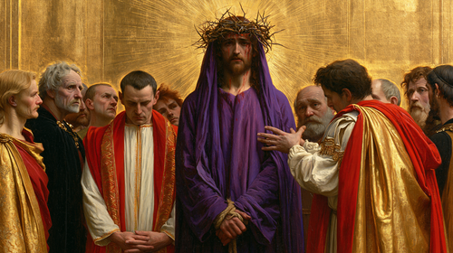 Ecce Homo - Sacro dorato · Paesaggio n° 13 - Arte cristiana