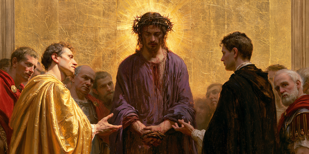 Ecce Homo - Sacro dorato · Paesaggio n° 15 - Arte cristiana