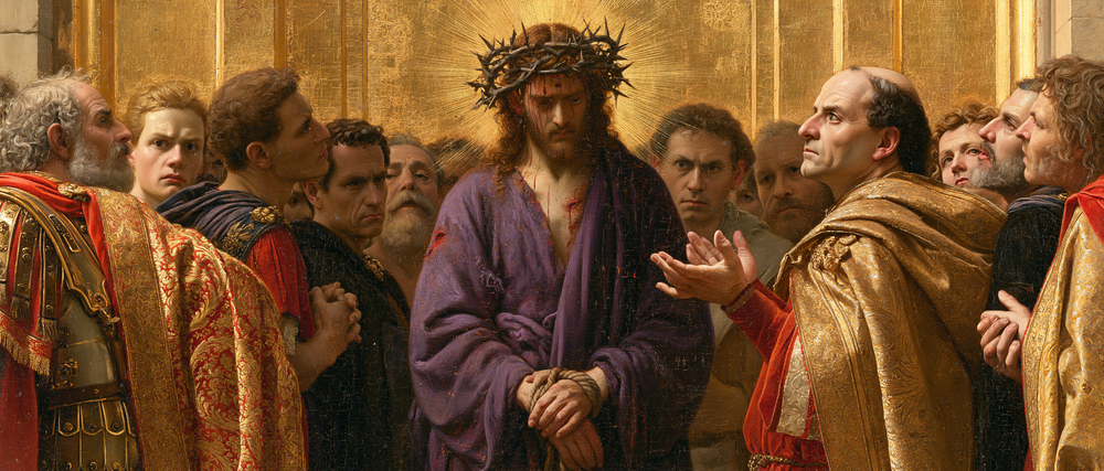 Ecce Homo - Sacro dorato · Paesaggio n° 21 - Arte cristiana