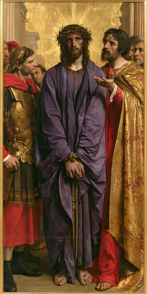 Ecce Homo - Sacro dorato · Ritratto n° 1 - Arte cristiana