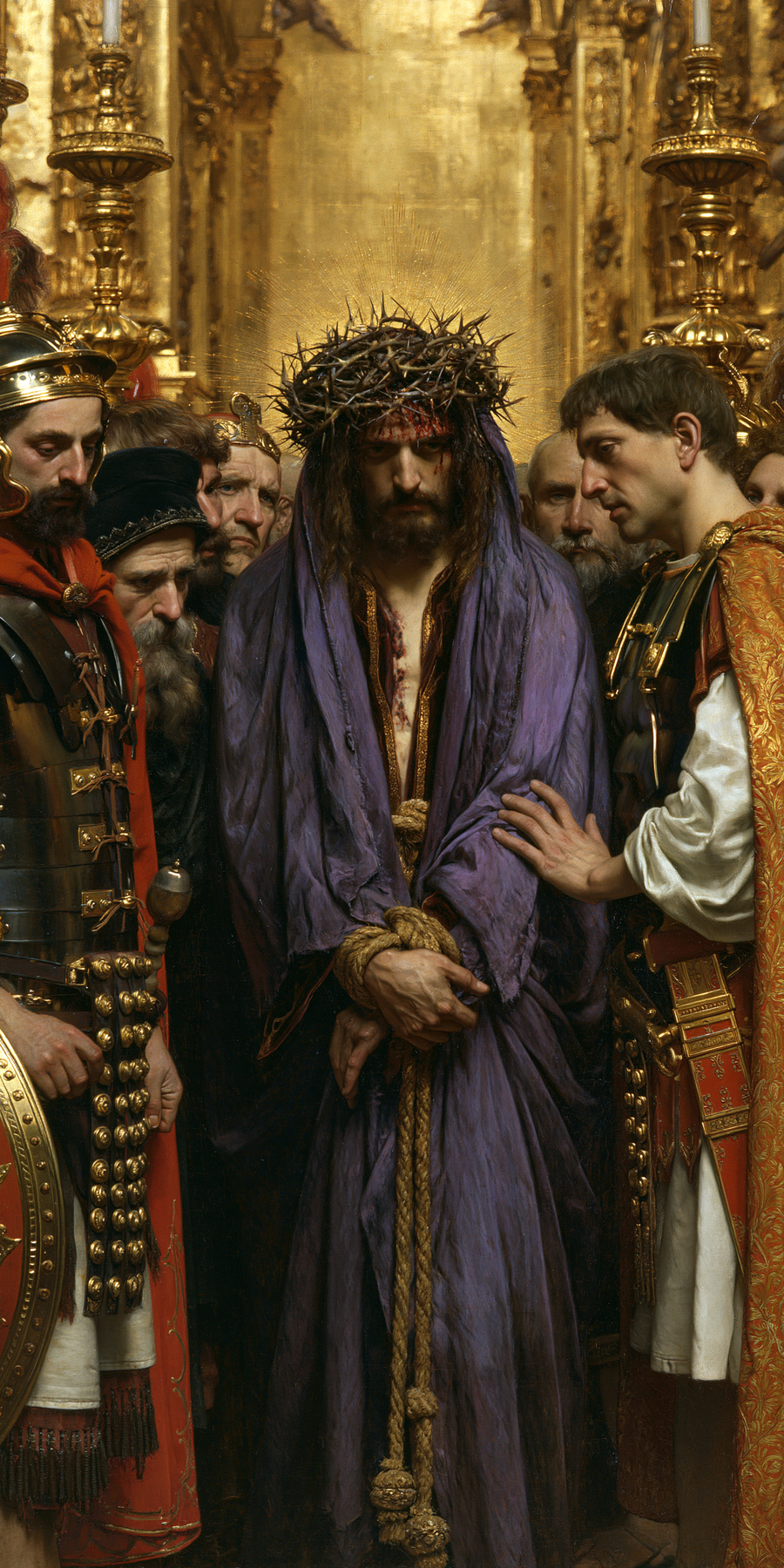 Ecce Homo - Sacro dorato · Ritratto n° 3