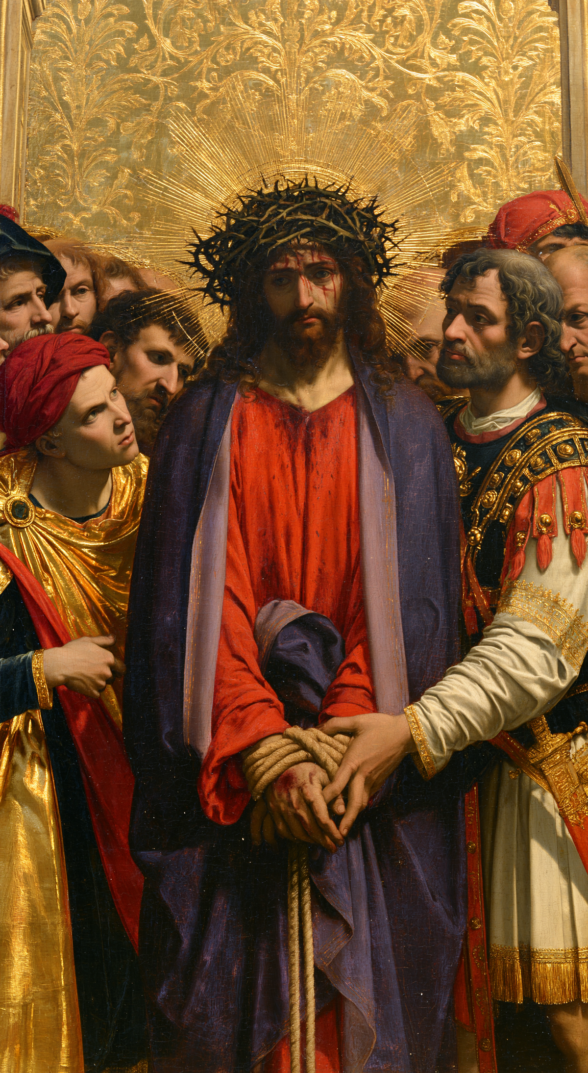Ecce Homo - Sacro dorato · Ritratto n° 4