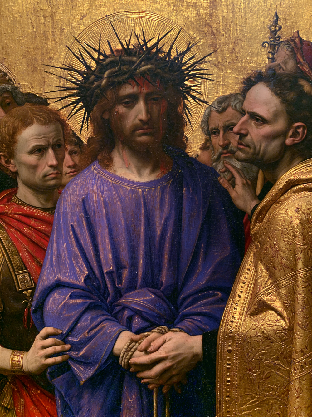 Ecce Homo - Sacro dorato · Ritratto n° 16 - Arte cristiana