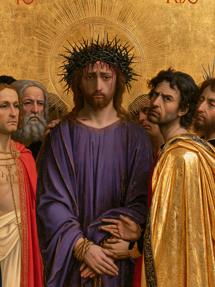 Ecce Homo — The Nearby Hand upon the Cloak’s Fold