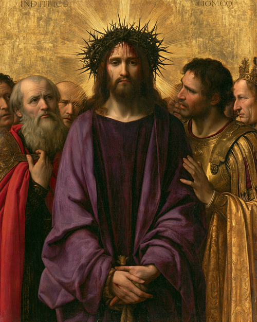 Ecce Homo - Sacro dorato · Ritratto n° 19 - Arte cristiana