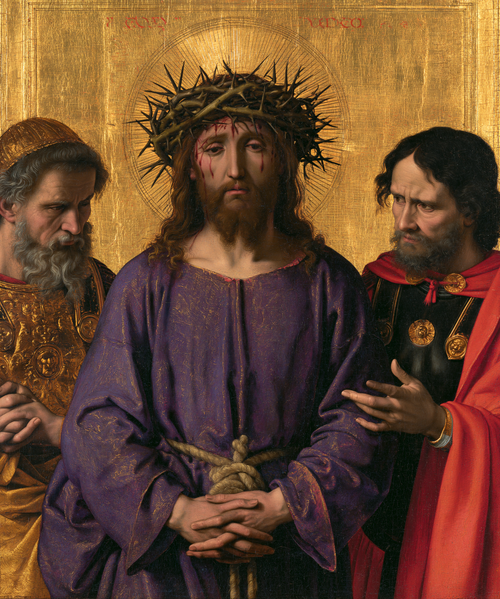 Ecce Homo - Sacro dorato · Ritratto n° 25 - Arte cristiana