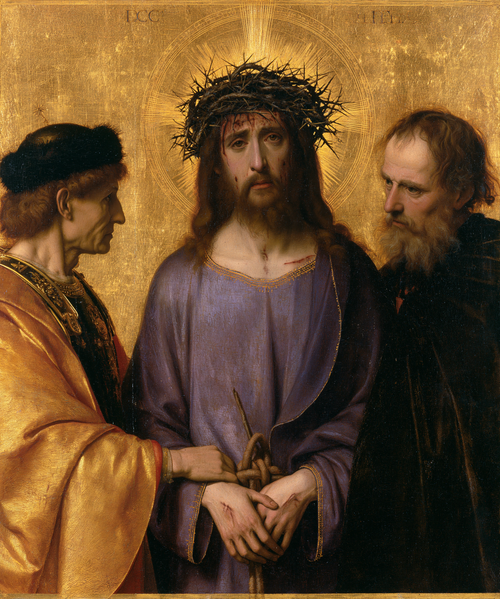 Ecce Homo - Sacro dorato · Ritratto n° 26 - Arte cristiana