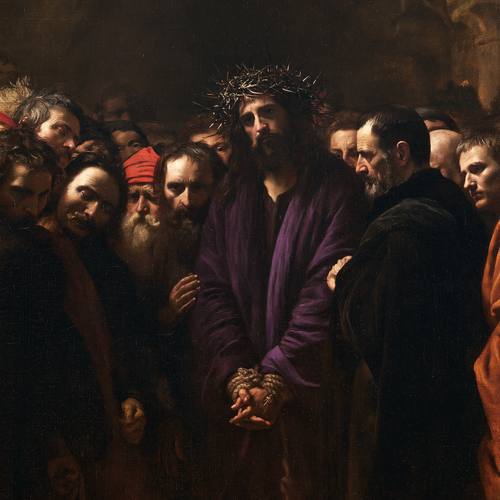 Ecce Homo - Sacro silenzio · Piazza n° 4 - Arte cristiana