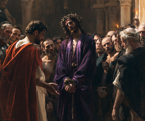 Ecce Homo - Sacro silenzio · Paesaggio n° 1 - Arte cristiana