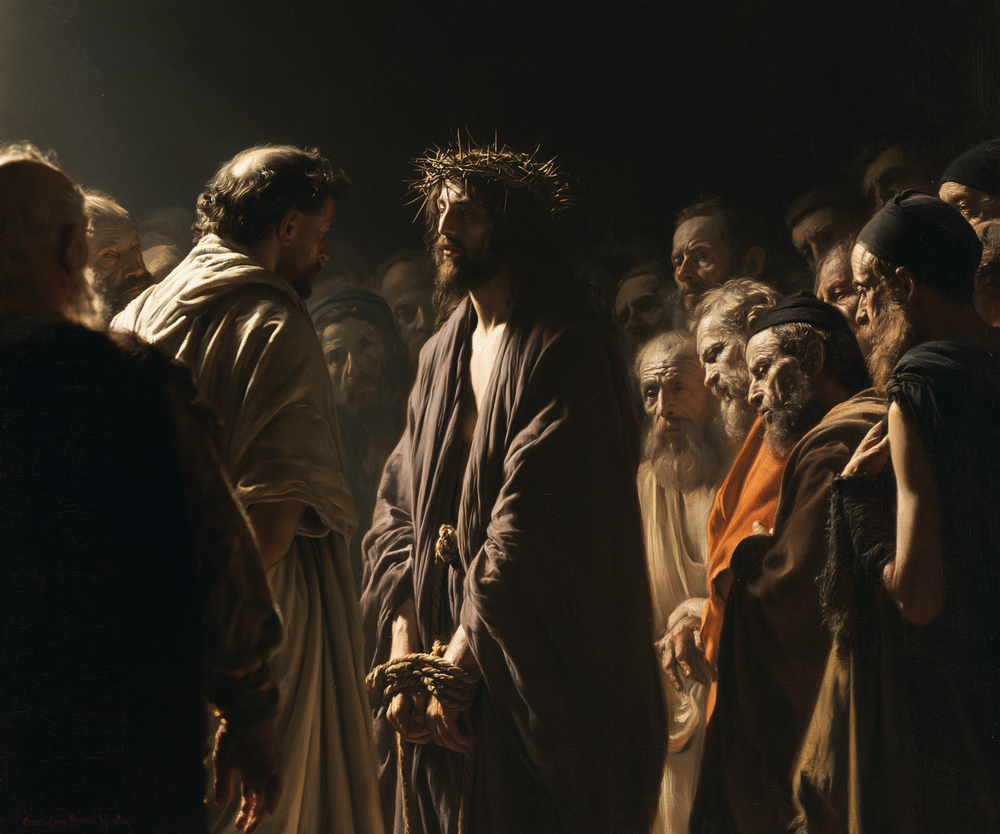 Ecce Homo - Sacro silenzio · Paesaggio n° 2 - Arte cristiana