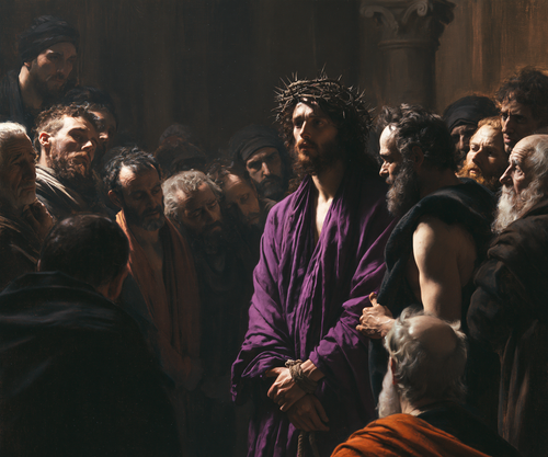 Ecce Homo - Sacro silenzio · Paesaggio n° 3 - Arte cristiana