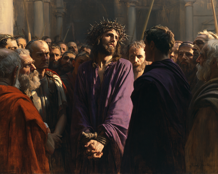 Ecce Homo - Sacro silenzio · Paesaggio n° 4