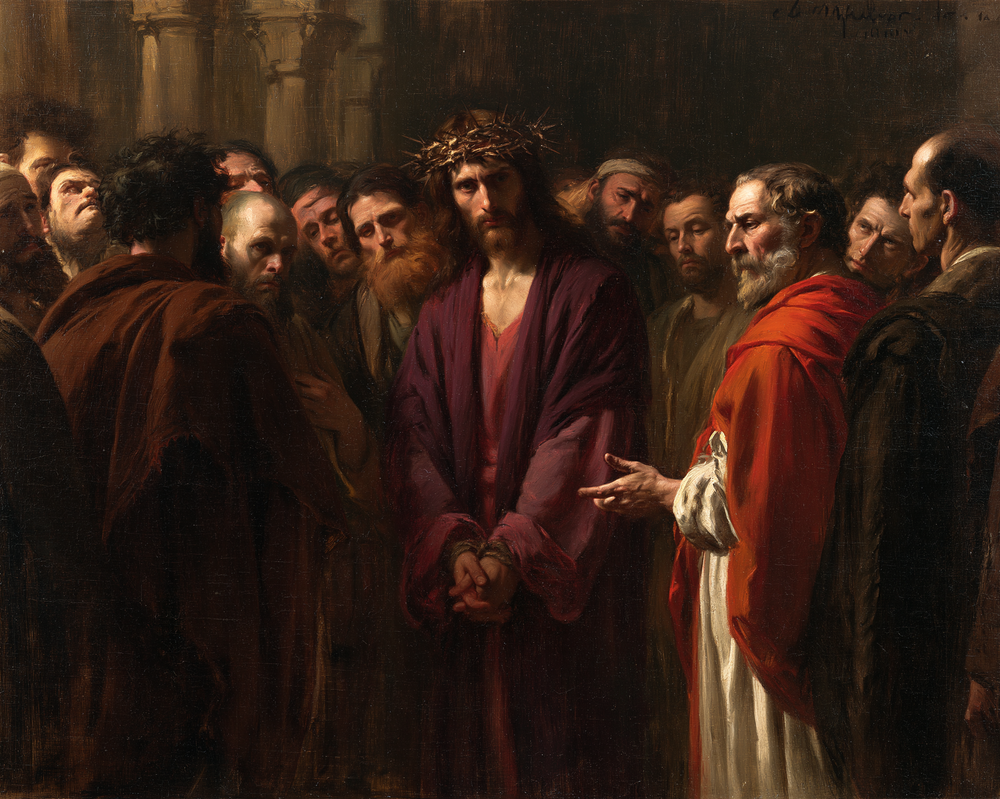 Ecce Homo - Sacro silenzio · Paesaggio n° 6 - Arte cristiana