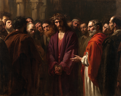 Ecce Homo - Sacro silenzio · Paesaggio n° 6 - Arte cristiana