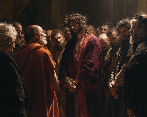 Ecce Homo - Sacro silenzio · Paesaggio n° 7 - Arte cristiana