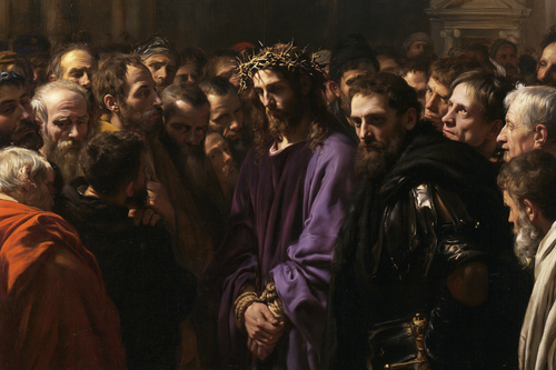 Ecce Homo - Sacro silenzio · Paesaggio n° 11 - Arte cristiana