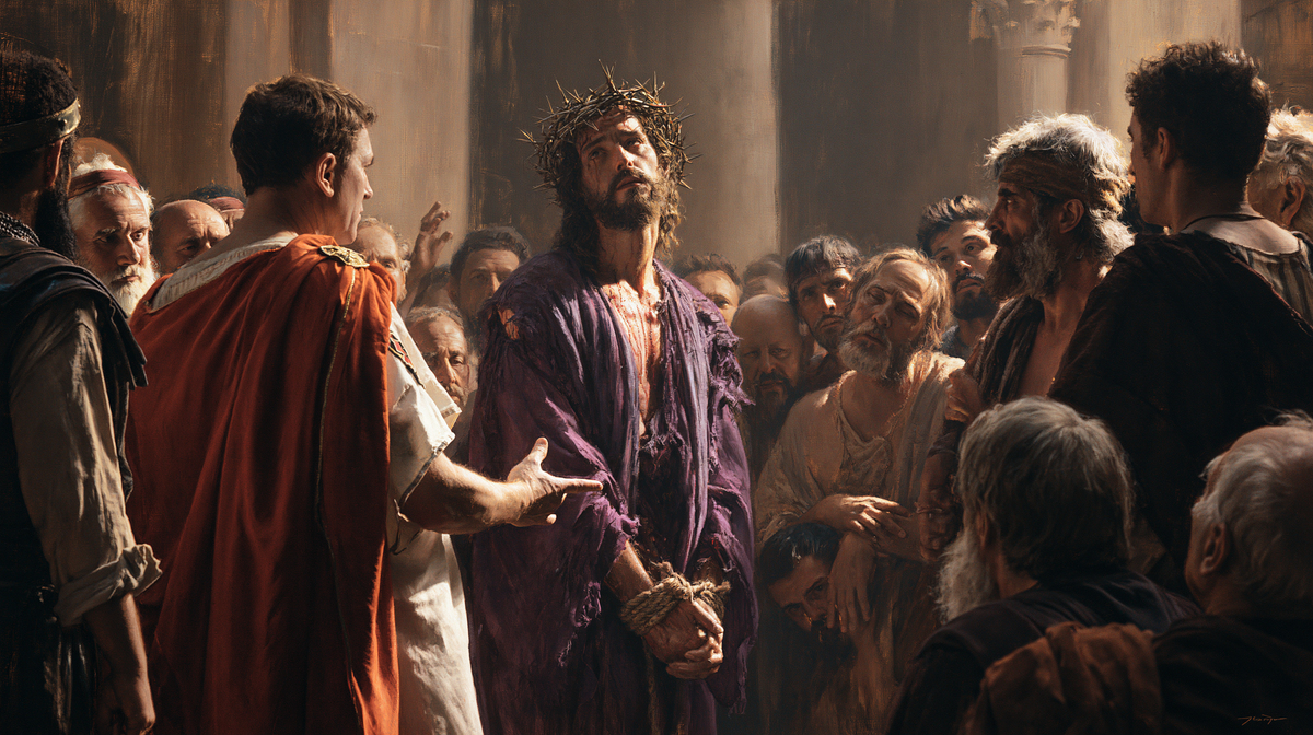 Ecce Homo - Sacro silenzio · Paesaggio n° 14 - Arte cristiana