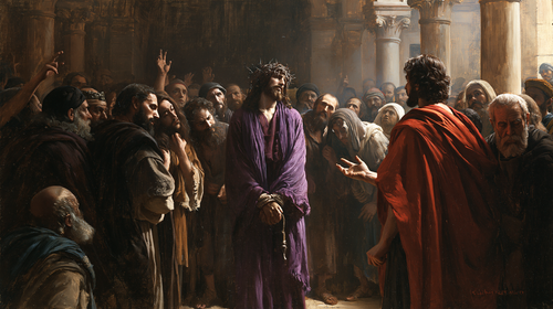 Ecce Homo - Sacro silenzio · Paesaggio n° 15 - Arte cristiana