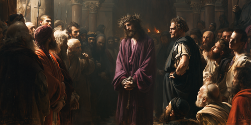 Ecce Homo - Sacro silenzio · Paesaggio n° 19 - Arte cristiana