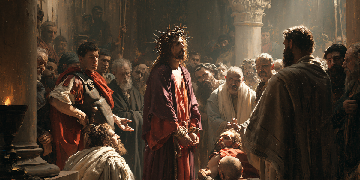 Ecce Homo - Sacro silenzio · Paesaggio n° 20 - Arte cristiana