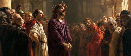 Ecce Homo - Sacro silenzio · Paesaggio n° 22 - Arte cristiana
