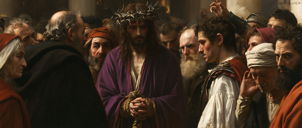 Ecce Homo - Sacro silenzio · Paesaggio n° 24 - Arte cristiana