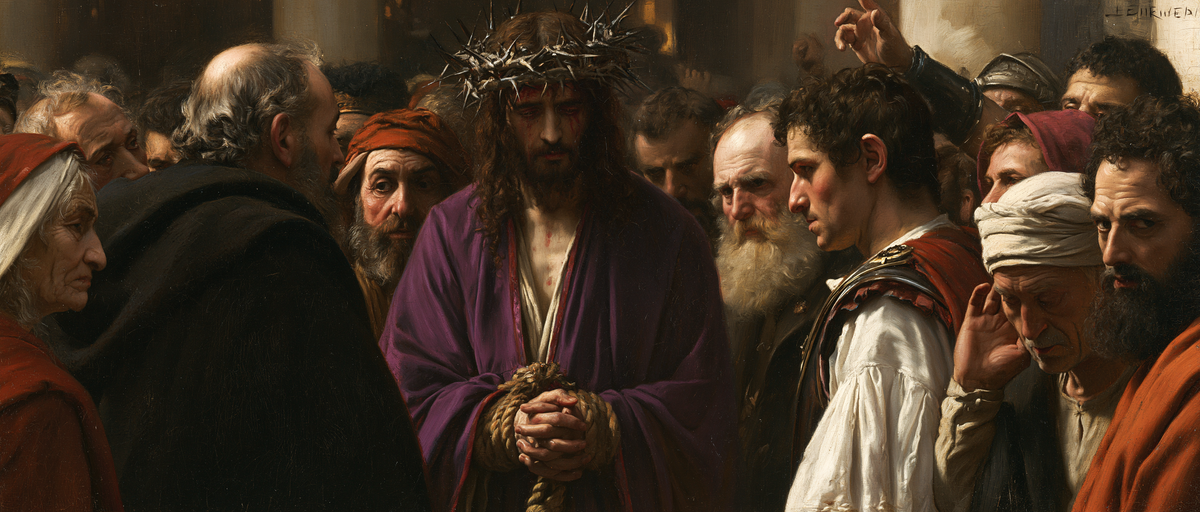 Ecce Homo - Sacro silenzio · Paesaggio n° 24 - Arte cristiana